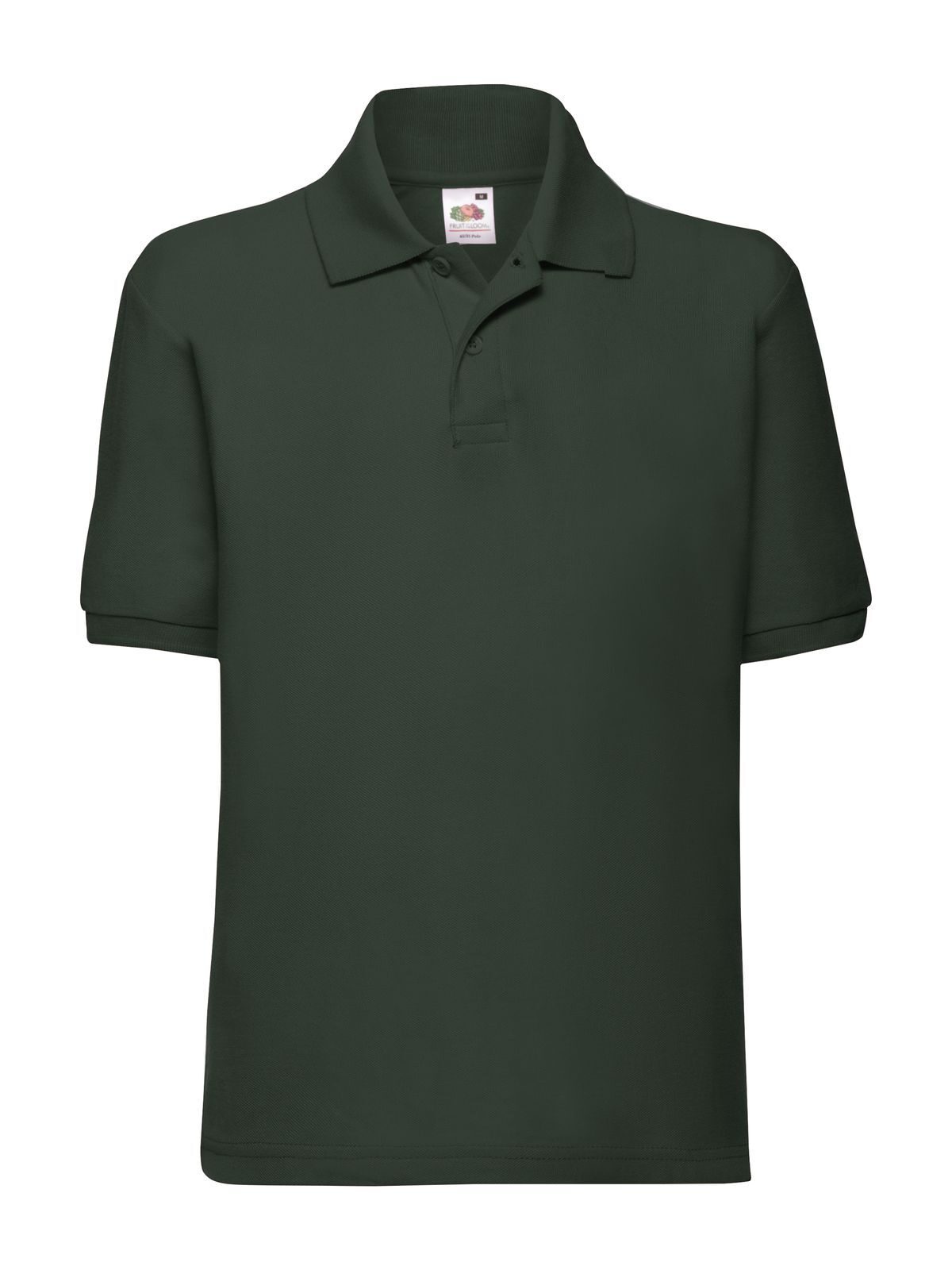 Polo piqué 65 35 - 38 - Vert bouteille