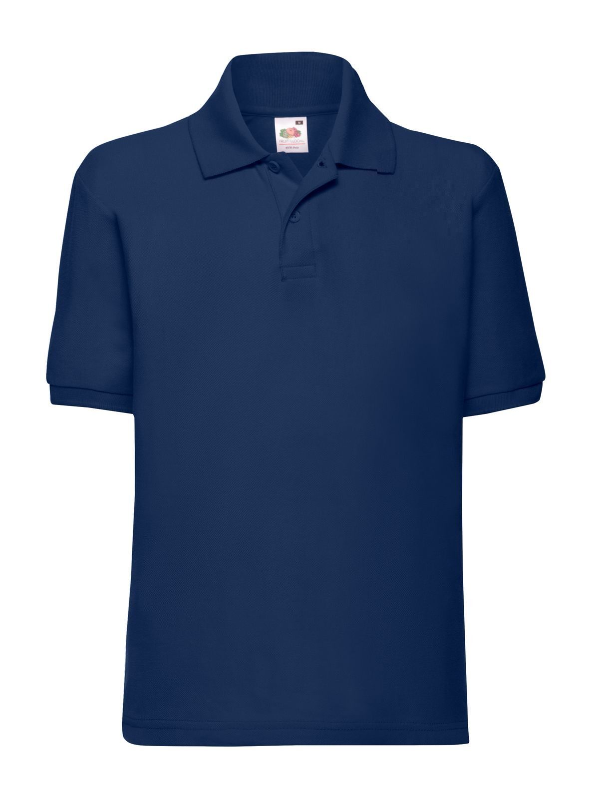 Polo piqué 65 35 - 32 - Bleu marine