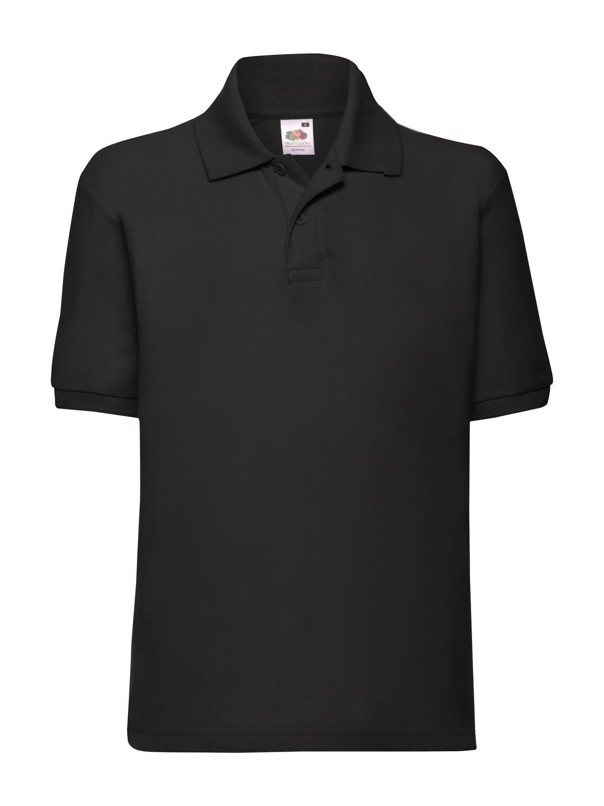 Polo piqué 65 35 - 36 - Noir