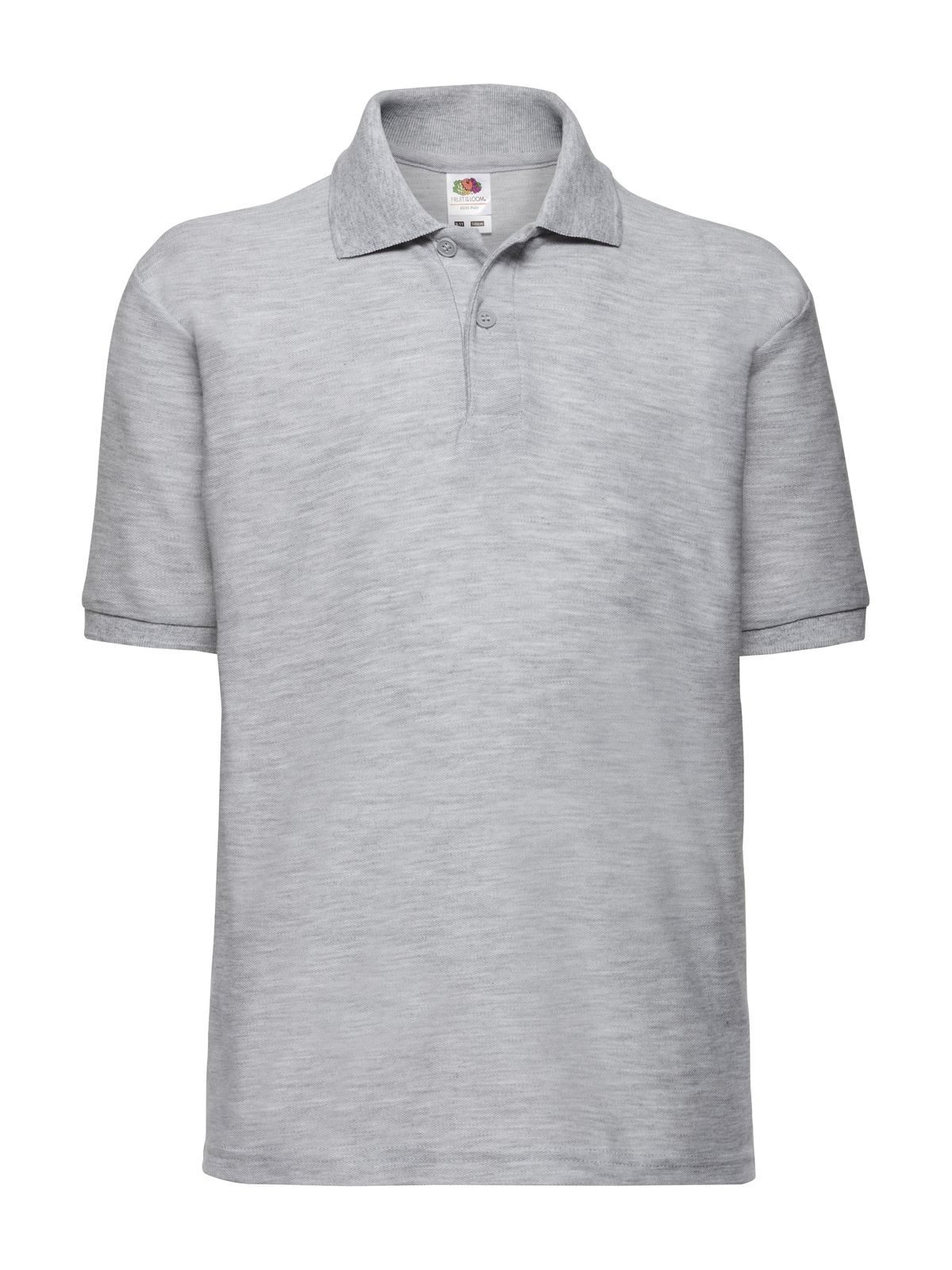 Polo piqué 65 35 - 94 - Gris chiné