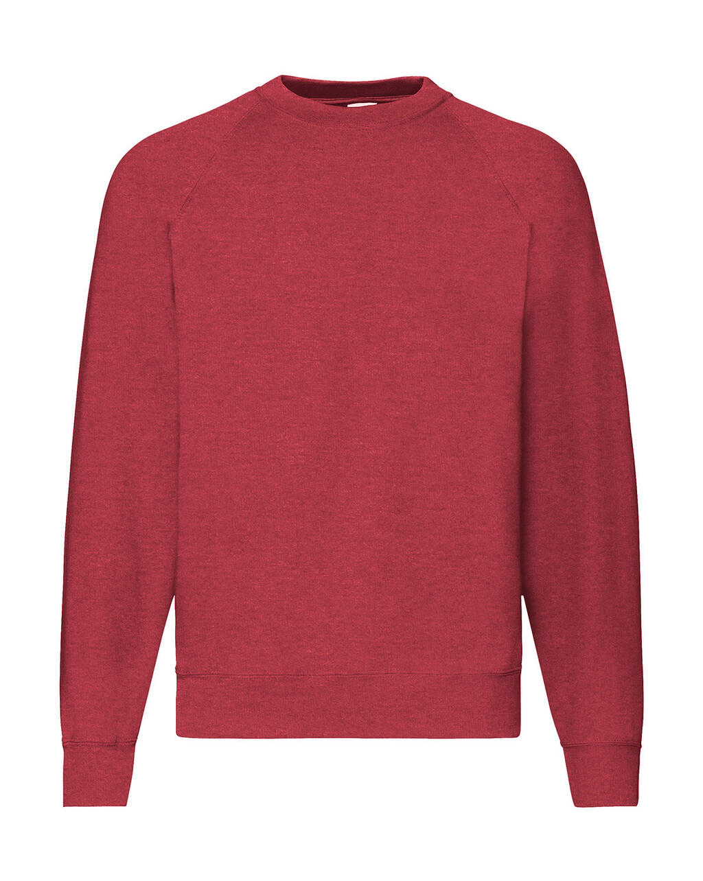 Sweat-shirt raglan classique - Rouge bruyère