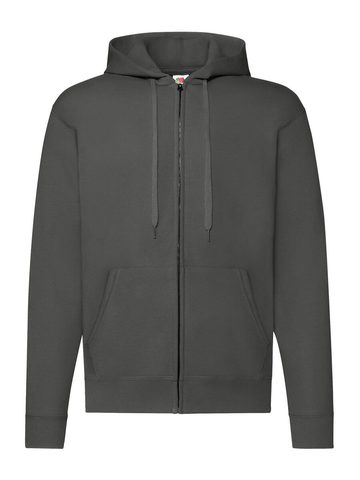 Veste classique à capuche zippée - 