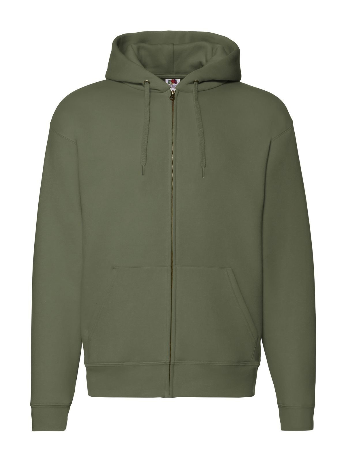 Veste premium à capuche zippée - 59 - Olive