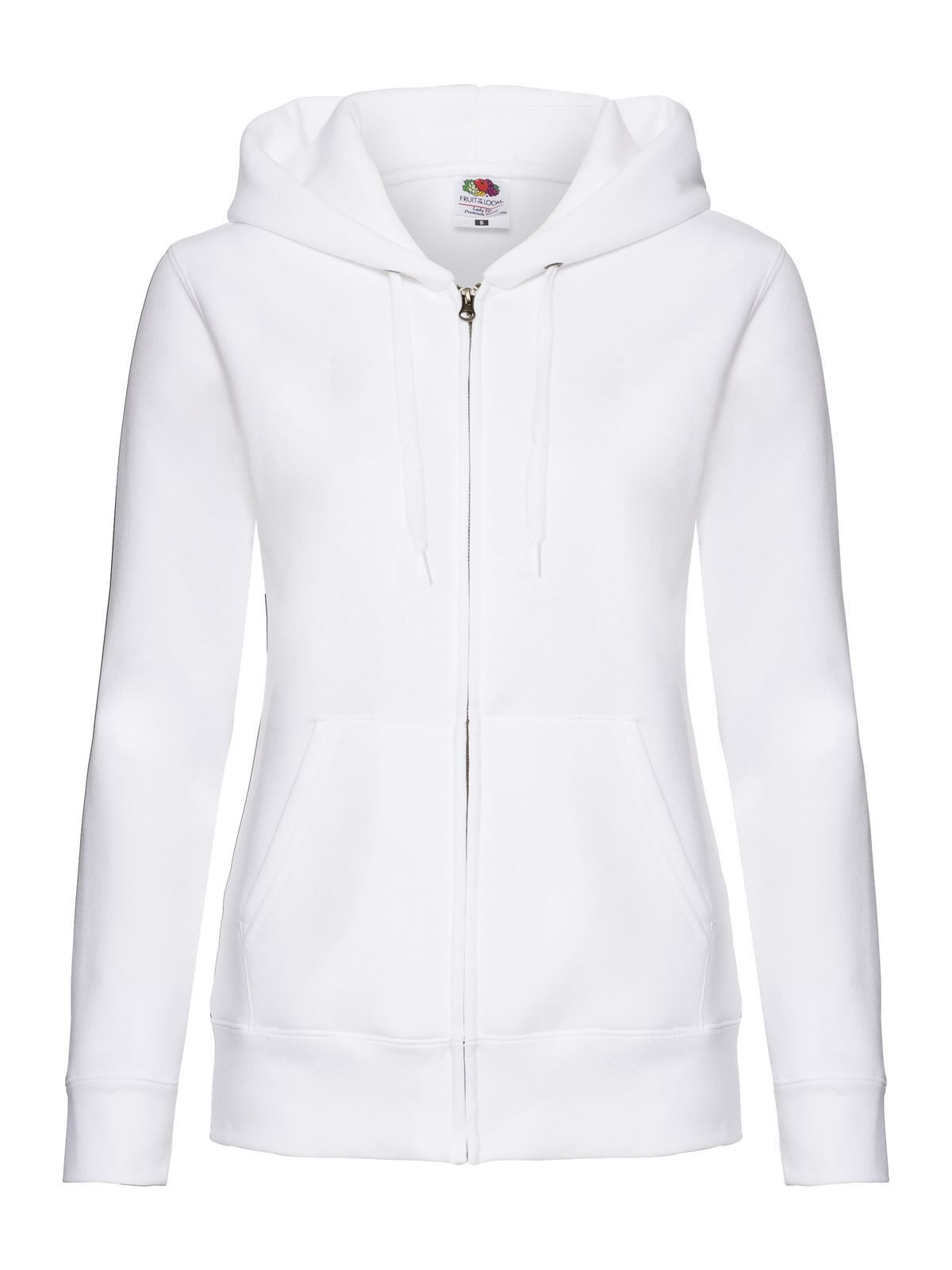 Veste premium pour femme à capuche zippée - 30 - Blanc