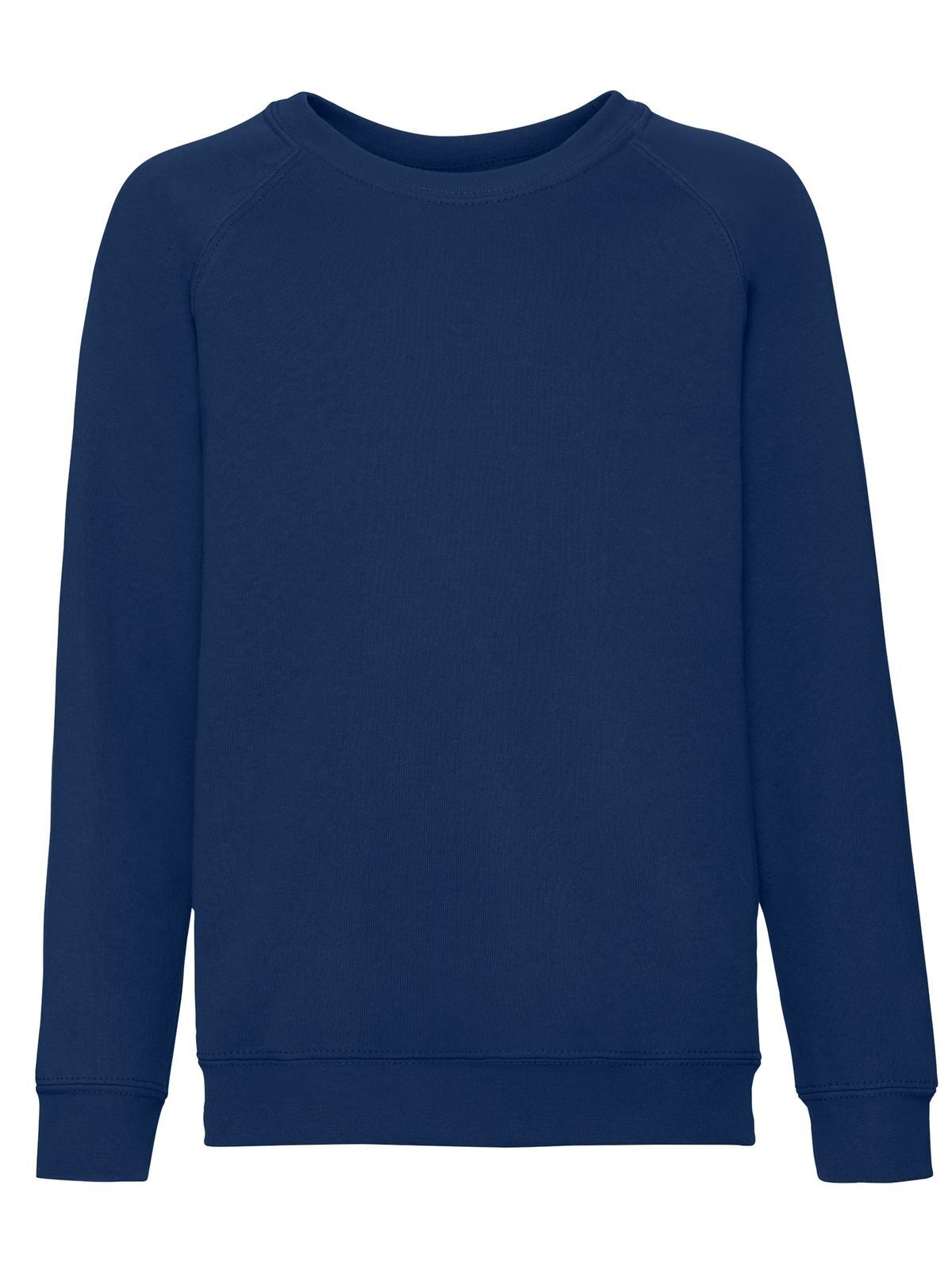 Sweat-shirt classique à col rond pour enfants - 32 - Bleu marine