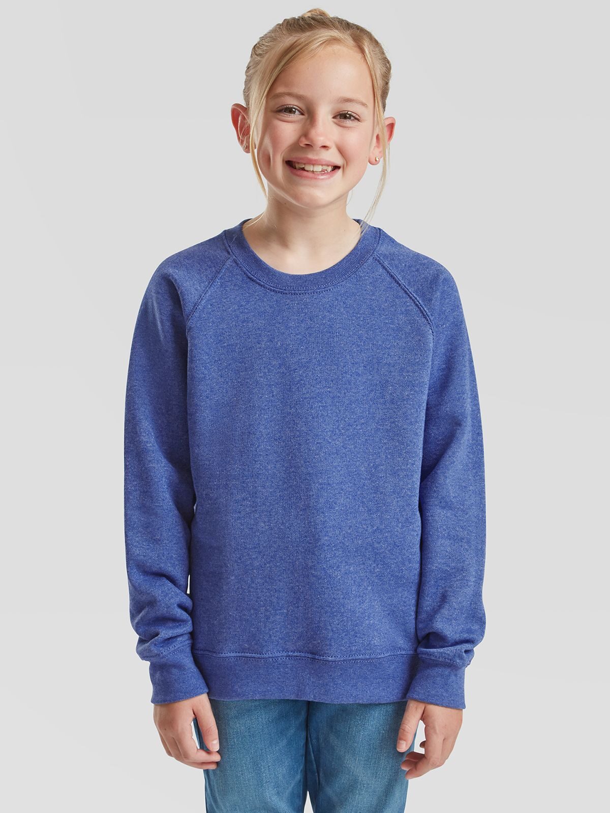 Sweat-shirt classique à col rond pour enfants