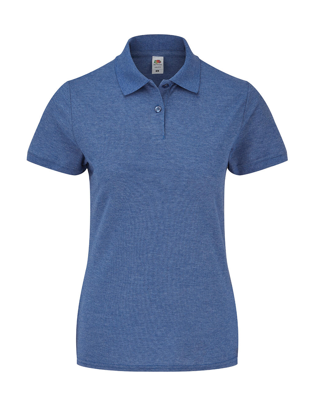 Polo coupe femme 65/35 - R6 - Rétro Heather Royal
