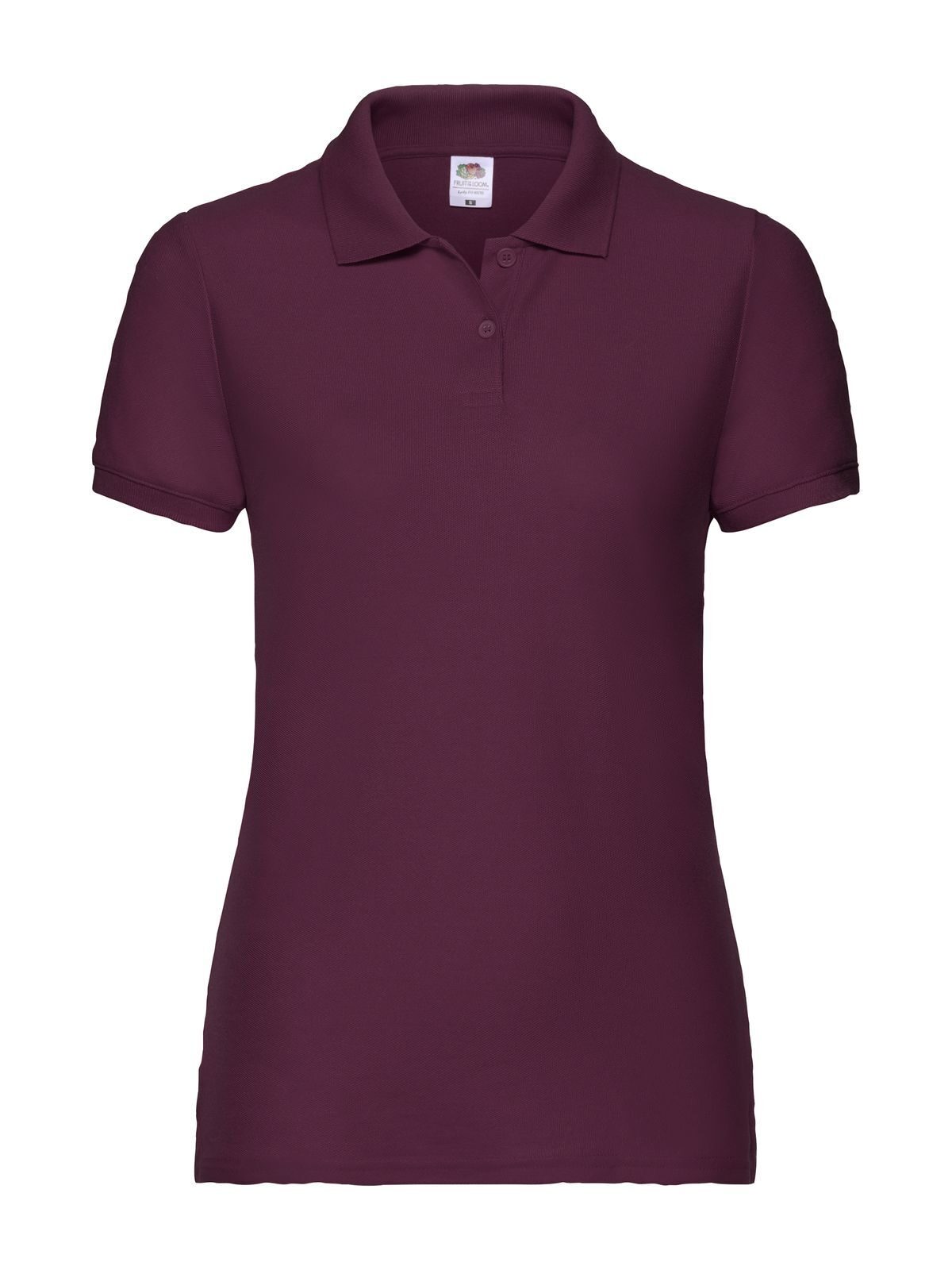 Polo coupe femme 65/35 - 41 - Bordeaux