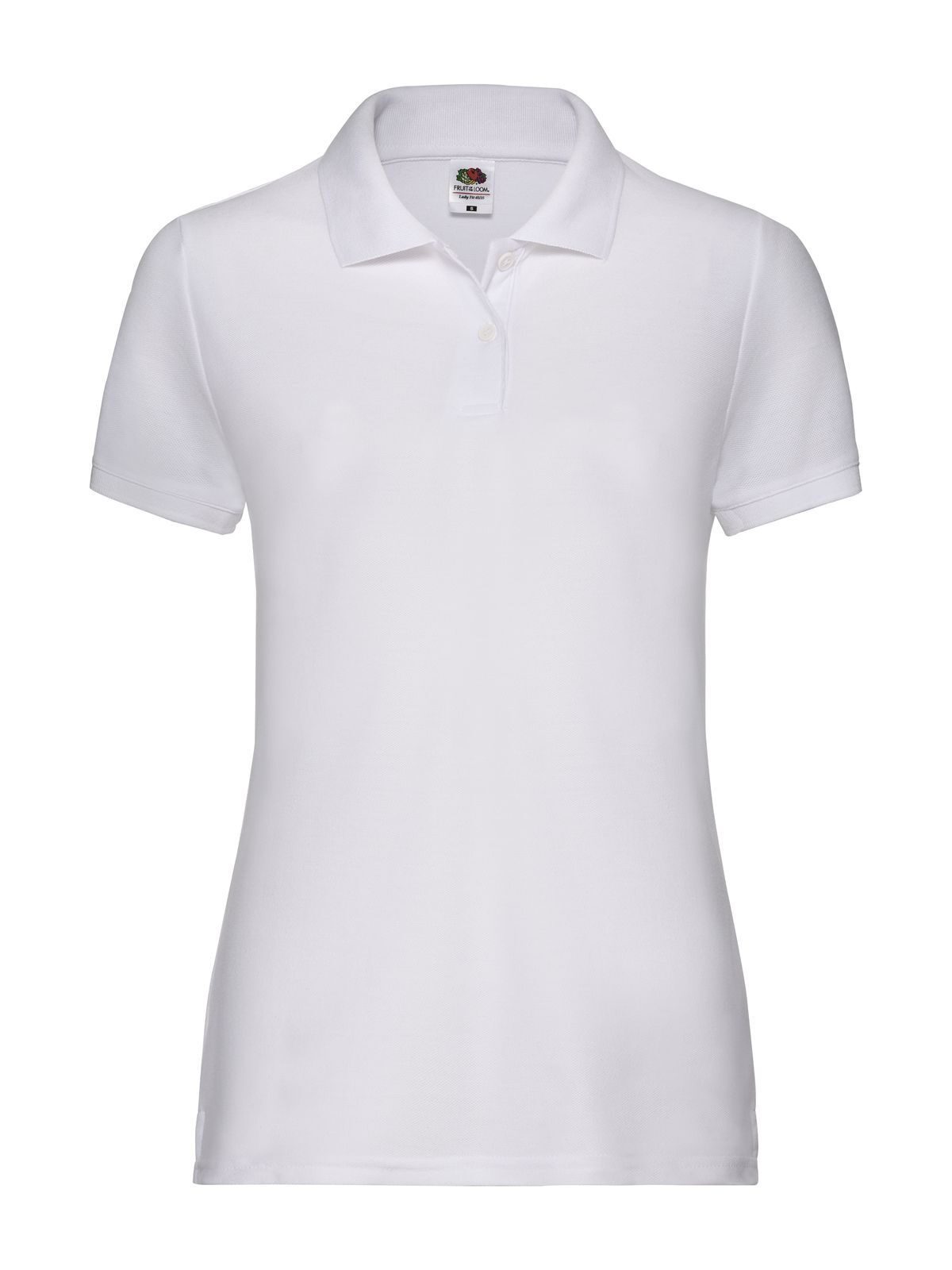 Polo coupe femme 65/35 - 30 - Blanc