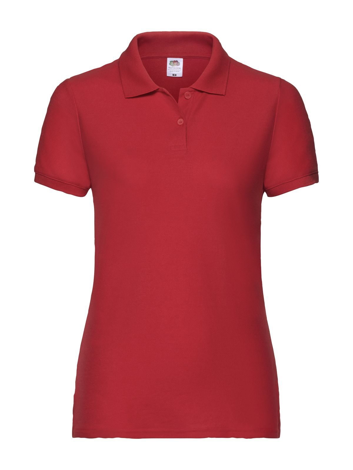 Polo coupe femme 65/35 - 40 - Rouge