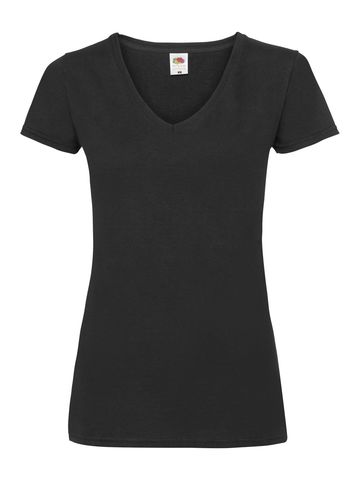 T-shirt à col en V pour femme, poids moyen - 