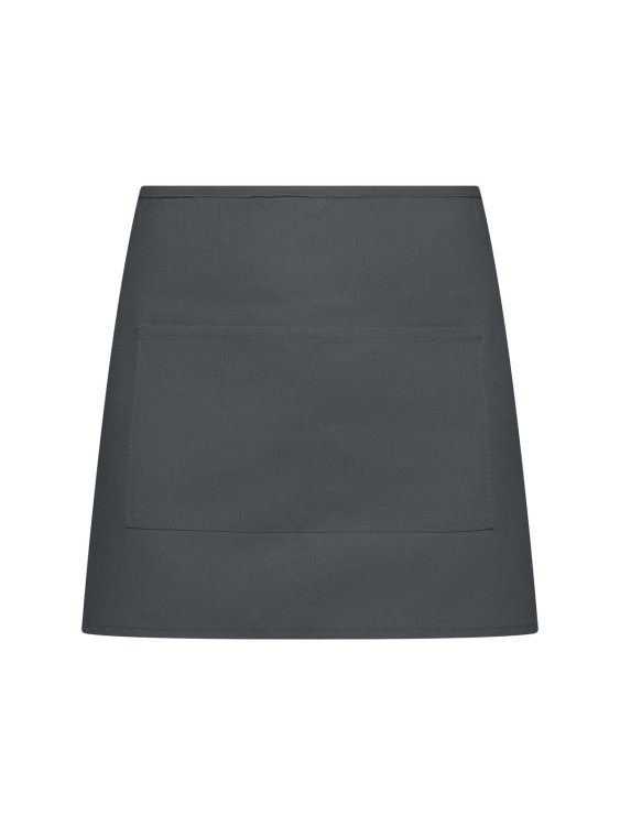 Demi-tablier basique avec poche - GY - Gris