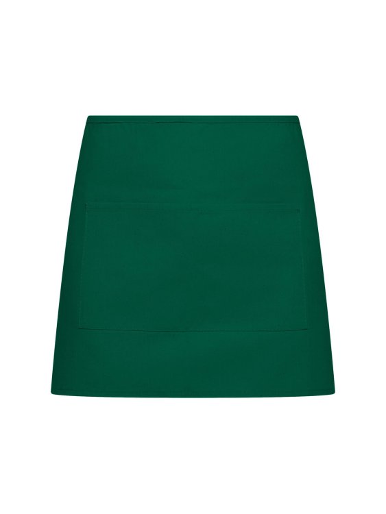 Demi-tablier basique avec poche - BG - Vert Bouteille