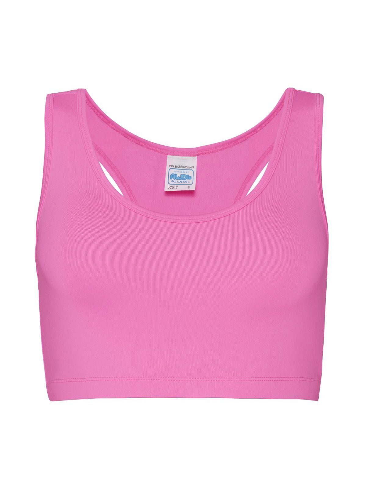 Haut court de sport tendance pour femme - EPK - Rose électrique