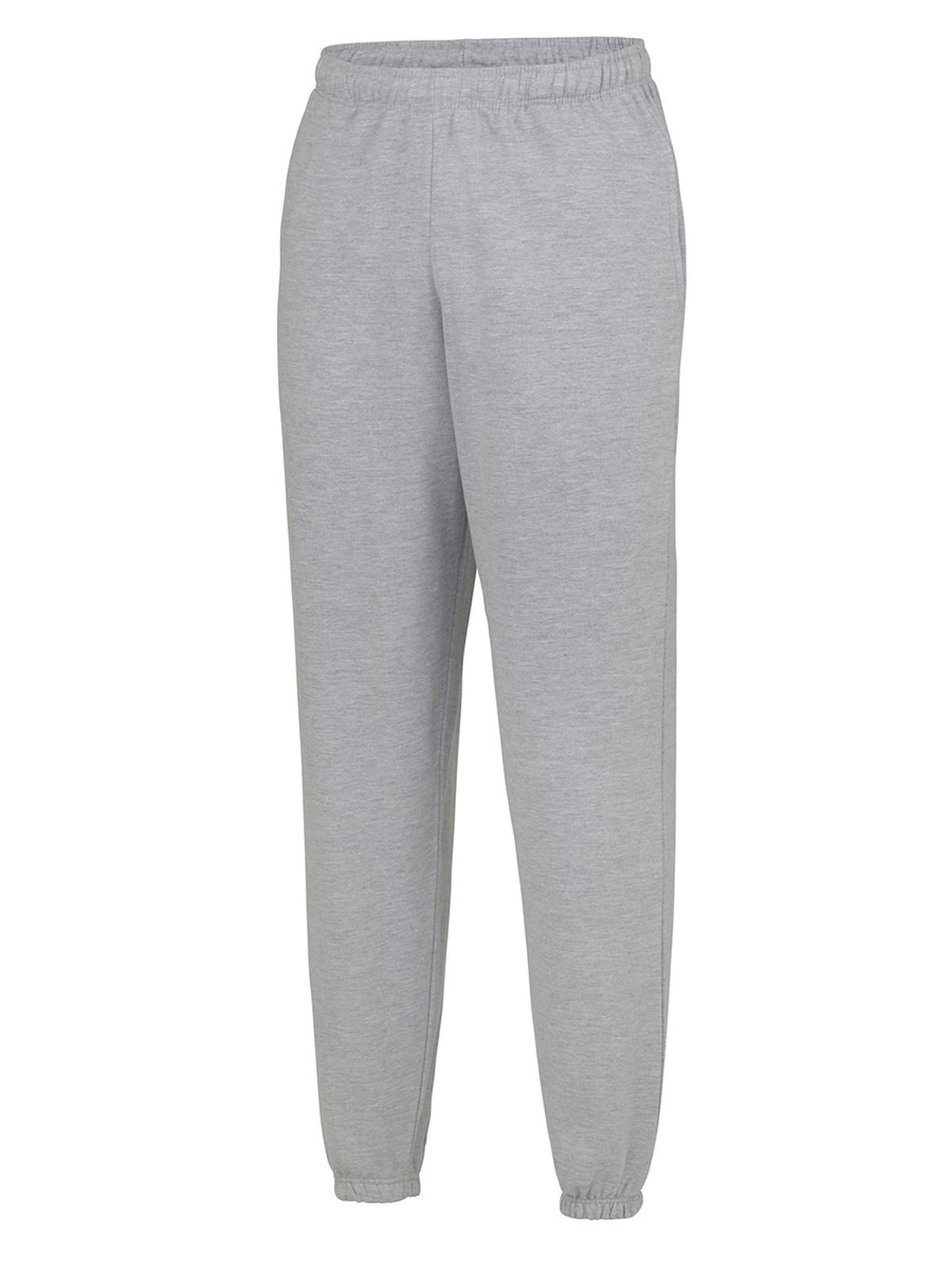 Pantalon de jogging à revers style universitaire - HGR - Gris chiné
