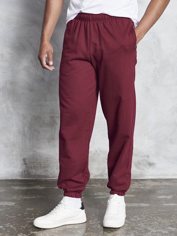 Pantalon de jogging à revers style universitaire