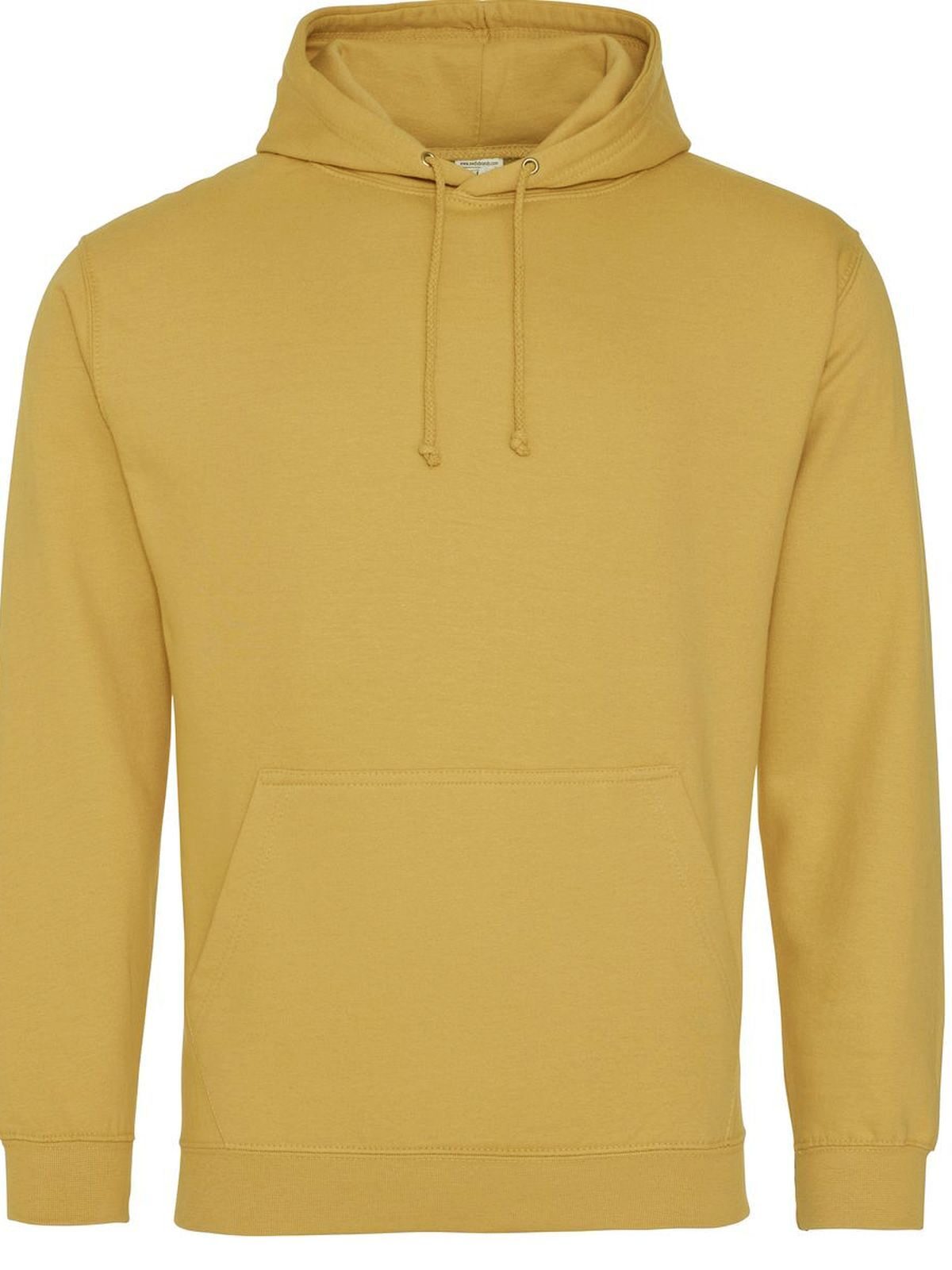 Sweat à capuche bio - MUS - Moutarde