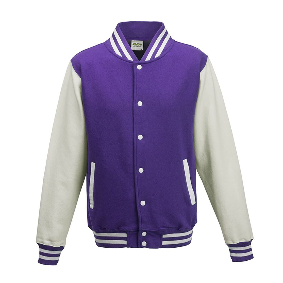 Veste universitaire - Violet/blanc