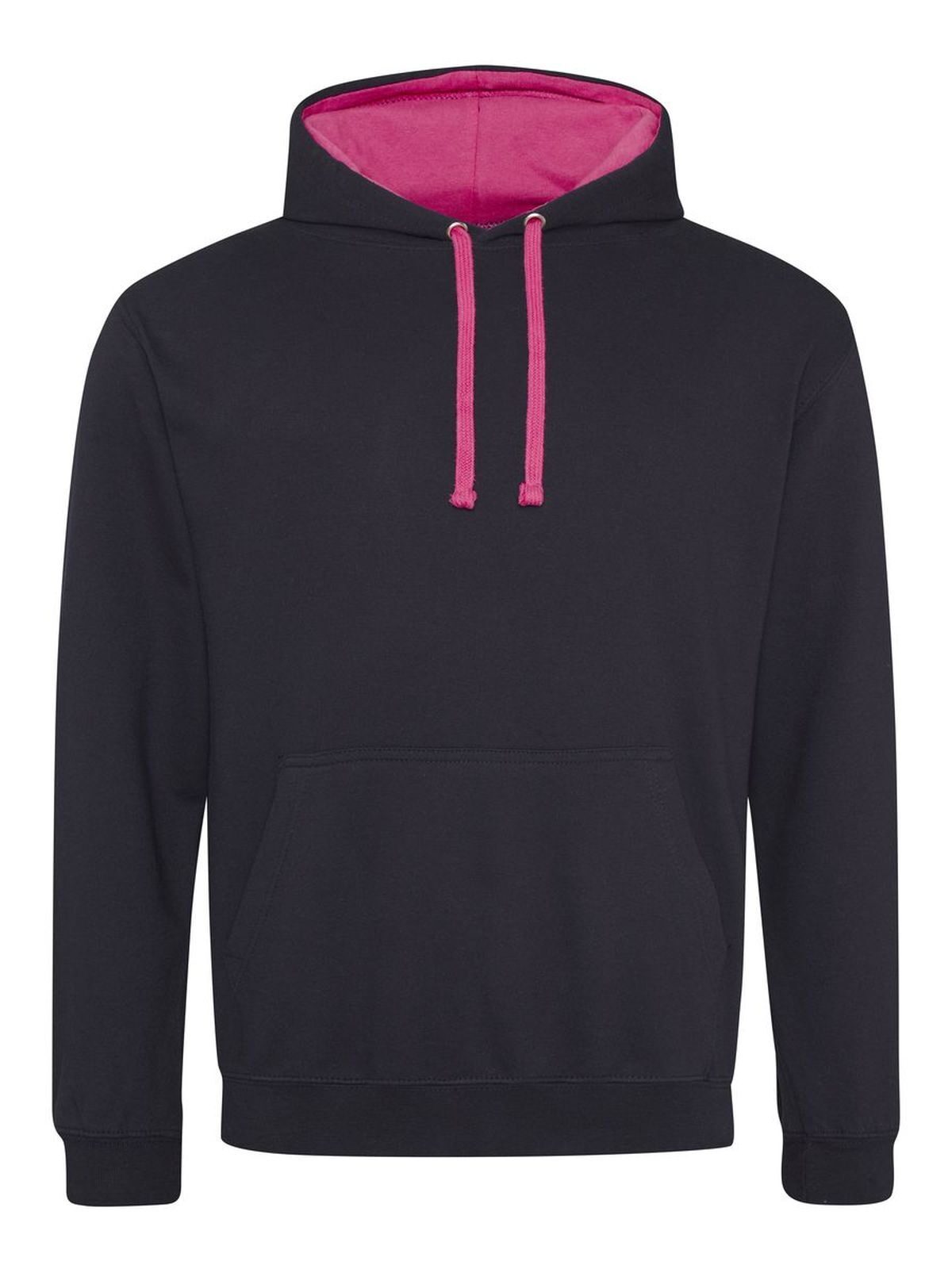 Sweat à capuche bicolore - JBLHPK - JBL-HPK - Noir de jais-Rose vif