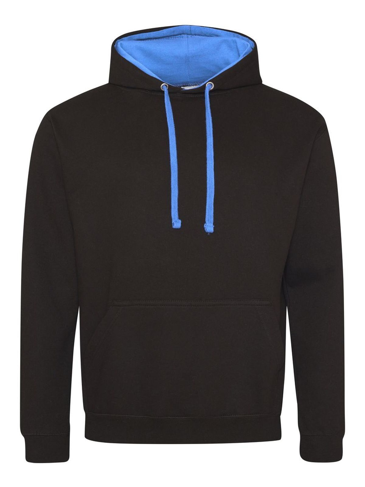 Sweat à capuche bicolore - JBLSAP - JBL-SAP - Noir de jais-Bleu saphir