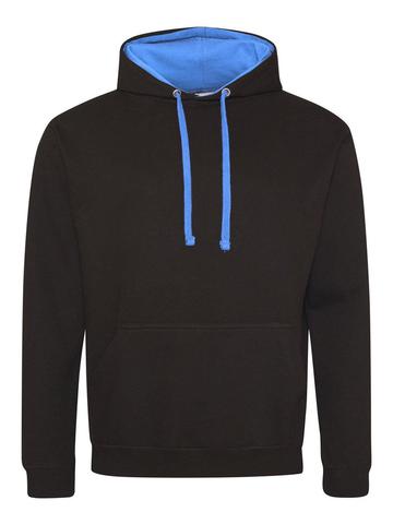 Sweat à capuche bicolore - 