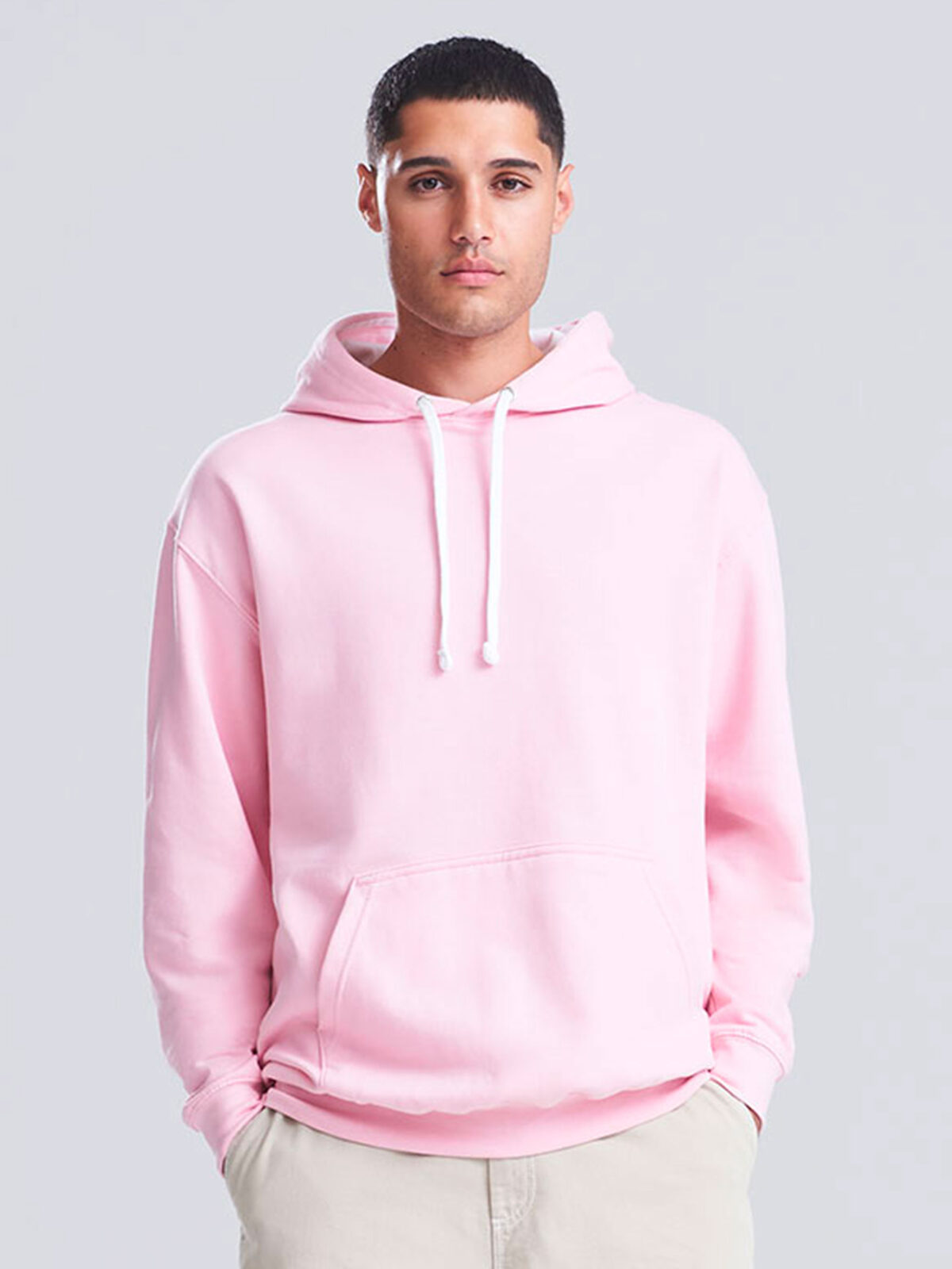 Sweat à capuche bicolore