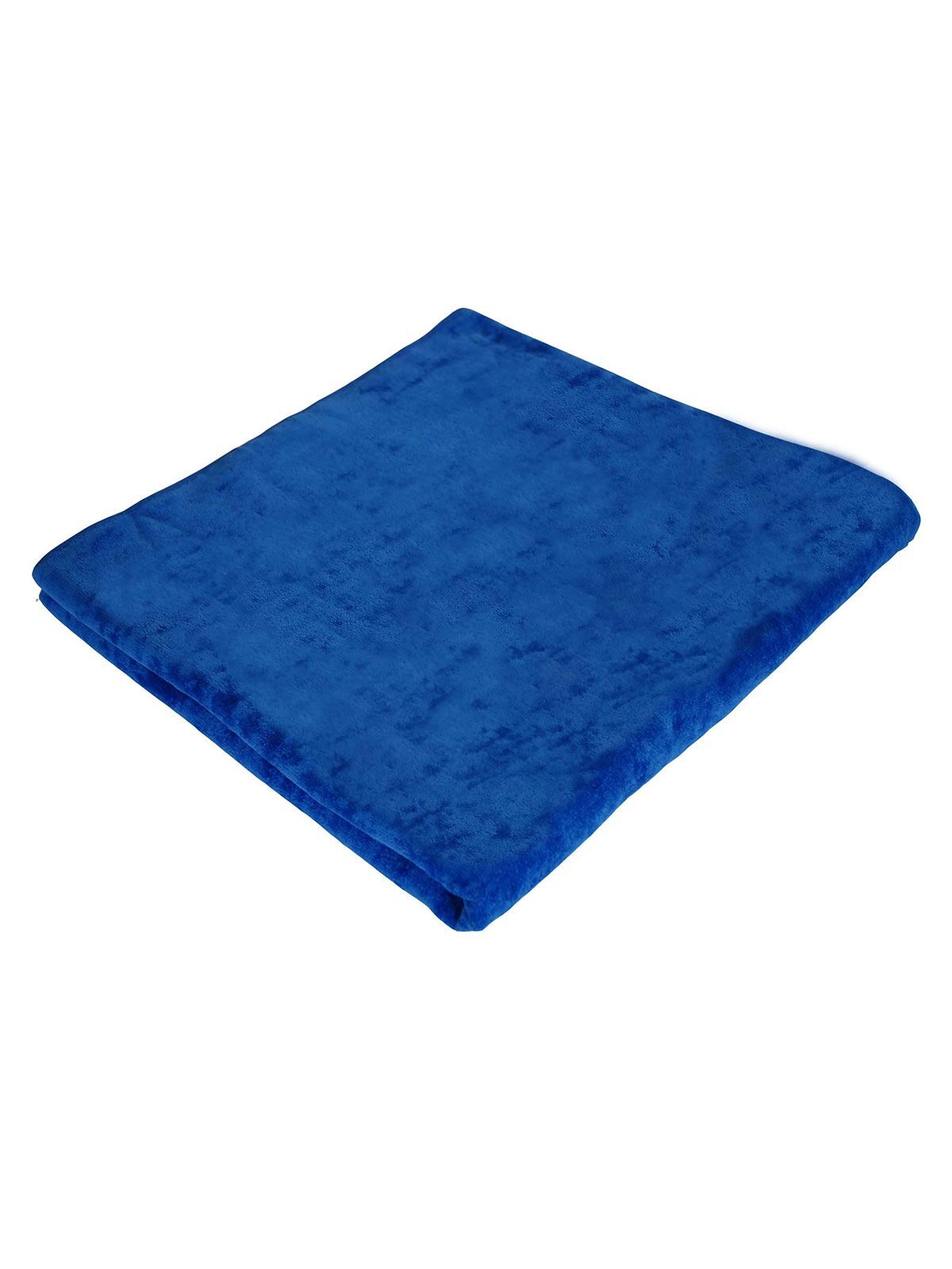 Serviette en velours - 162 - Bleu royal