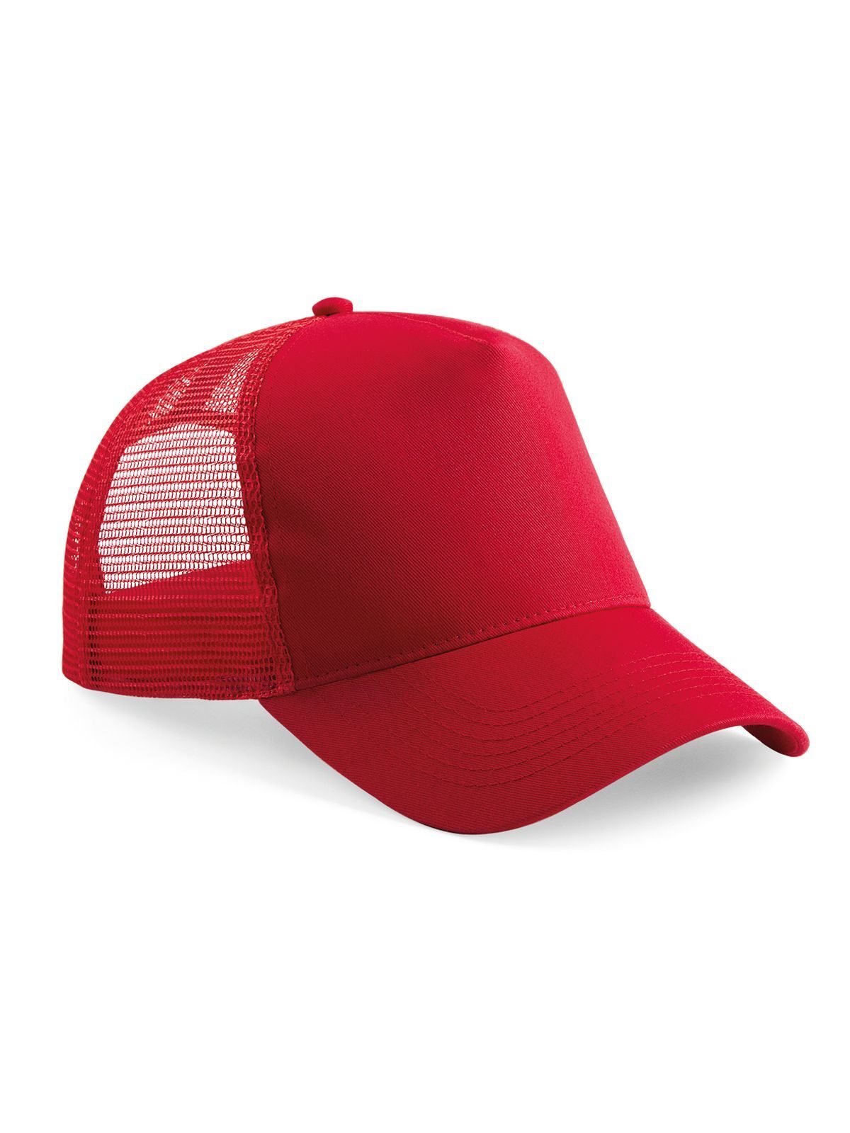 Casquette trucker à fermeture snapback - CSRCR - Rouge classique/rouge classique