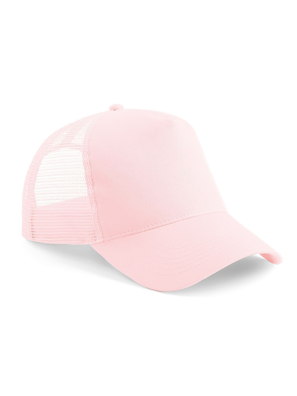Casquette trucker à fermeture snapback - PTPP - Rose pastel