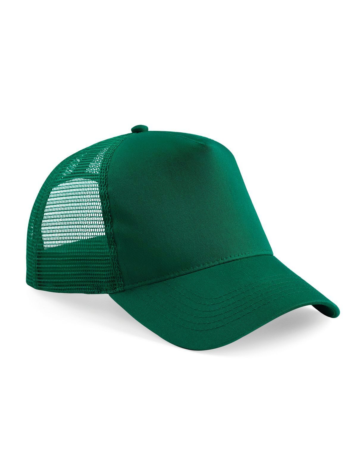 Casquette trucker à fermeture snapback - BOTBG - Vert bouteille/vert bouteille