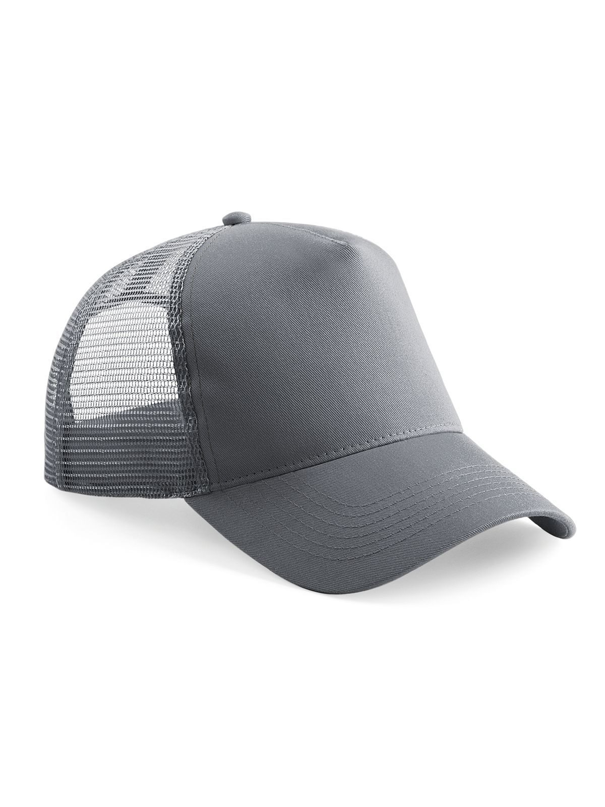 Casquette trucker à fermeture snapback - GPHGG - Gris graphite/gris graphite