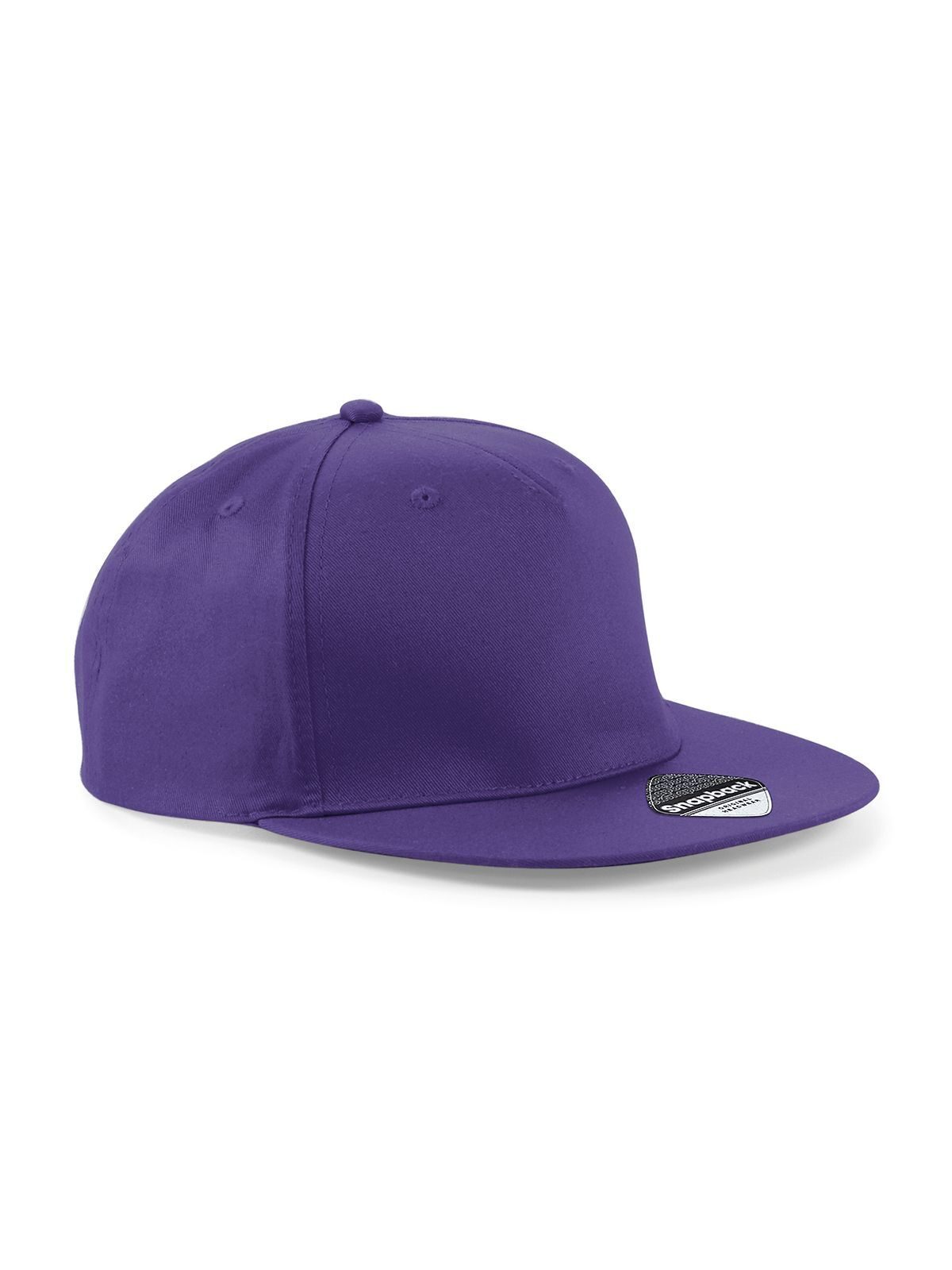 Casquette Snapback 5 panneaux style rappeur - violet