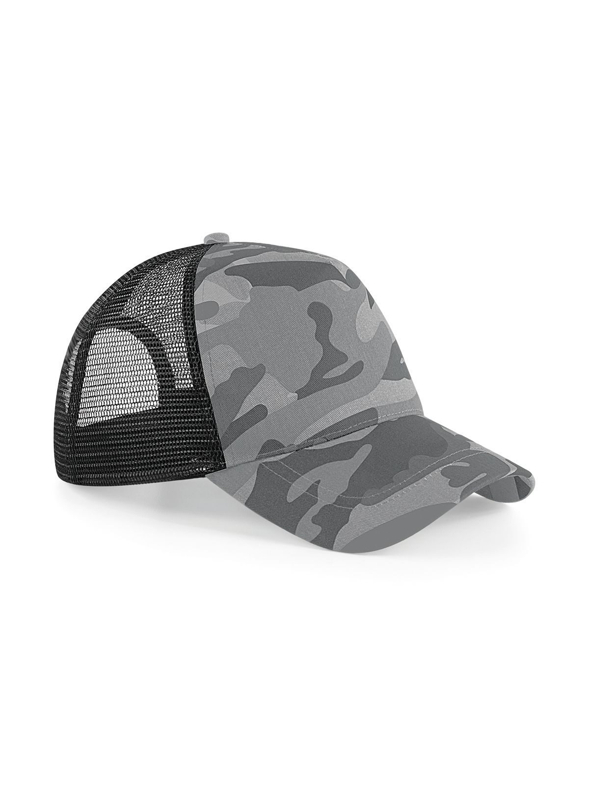 Casquette trucker camouflage à fermeture snapback - ARC - Camouflage arctique