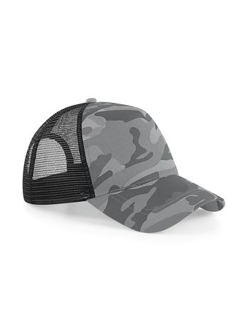 Casquette trucker camouflage à fermeture snapback - 