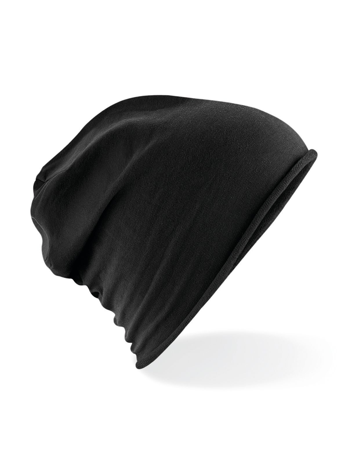 Bonnet en jersey - Noir