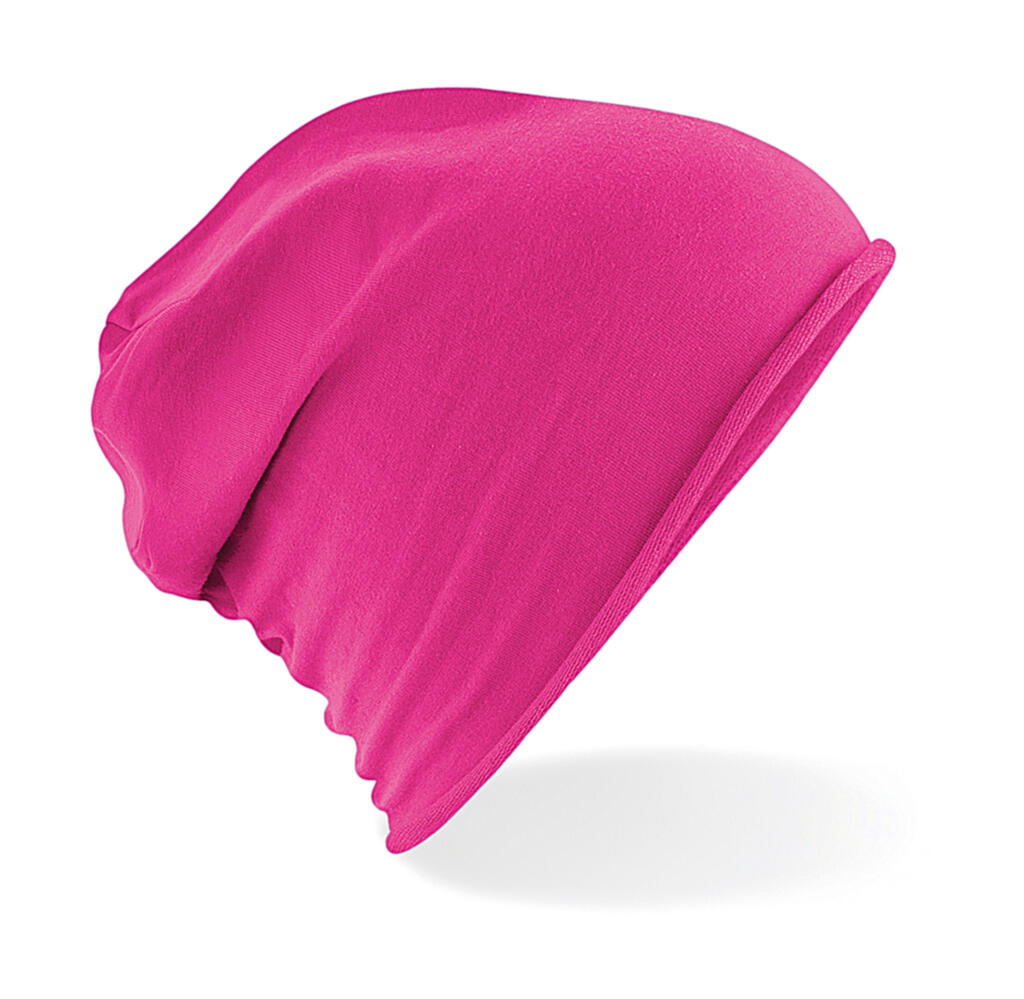 Bonnet en jersey - Fuchsia