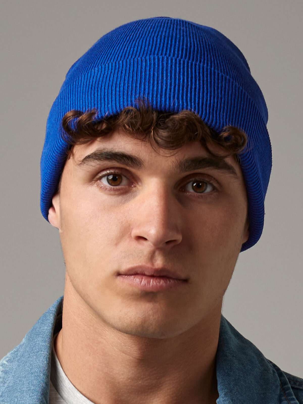 Chapeau original à revers en coton biologique