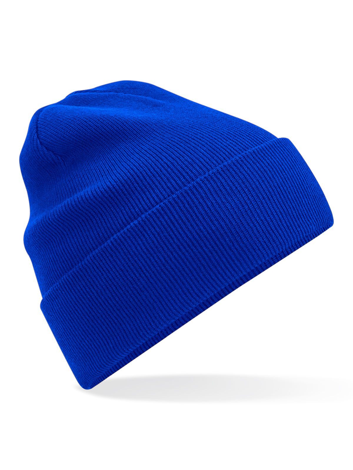 Chapeau original à revers en coton biologique - Royal brillant