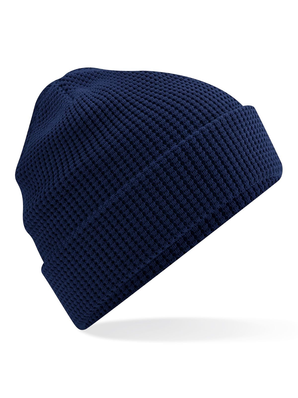 Bonnet gaufré en coton bio - Oxford Navy