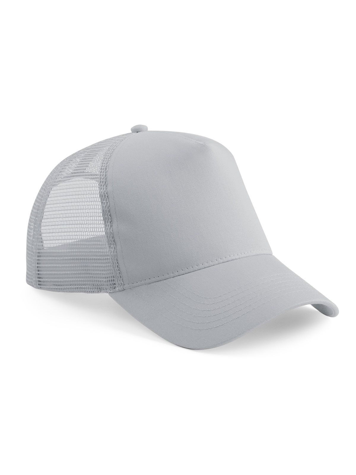 Casquette trucker junior à fermeture snapback - LGRL - Gris clair - Gris clair