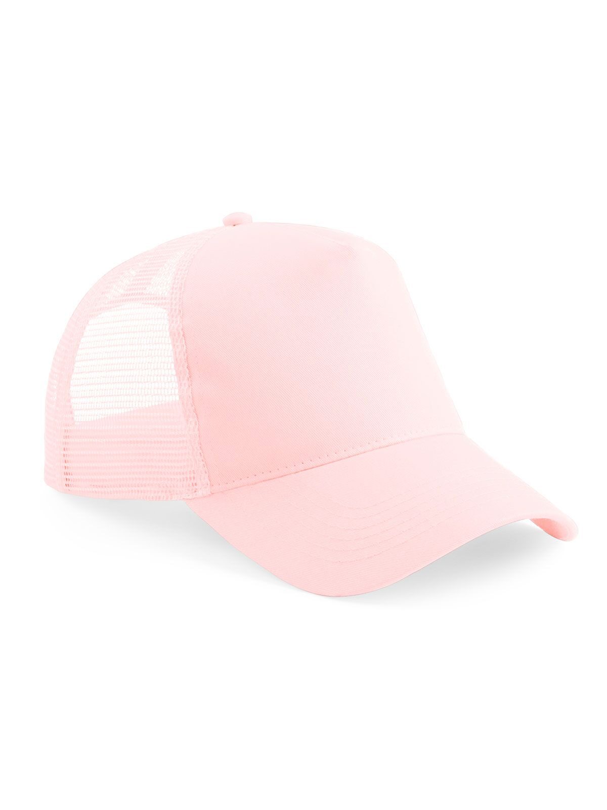 Casquette trucker junior à fermeture snapback - PTPP - Rose pastel