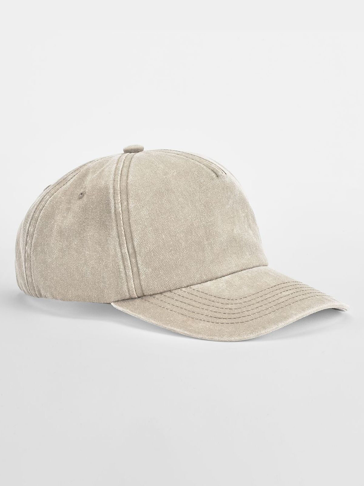 Casquette vintage décontractée à 5 panneaux  - VST - Pierre ancienne
