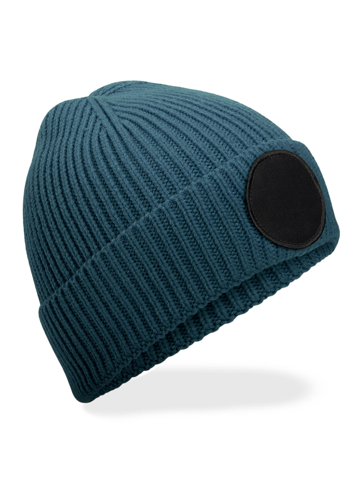 Casquette à patch circulaire tendance - Bleu/noir de l'armée de l'air