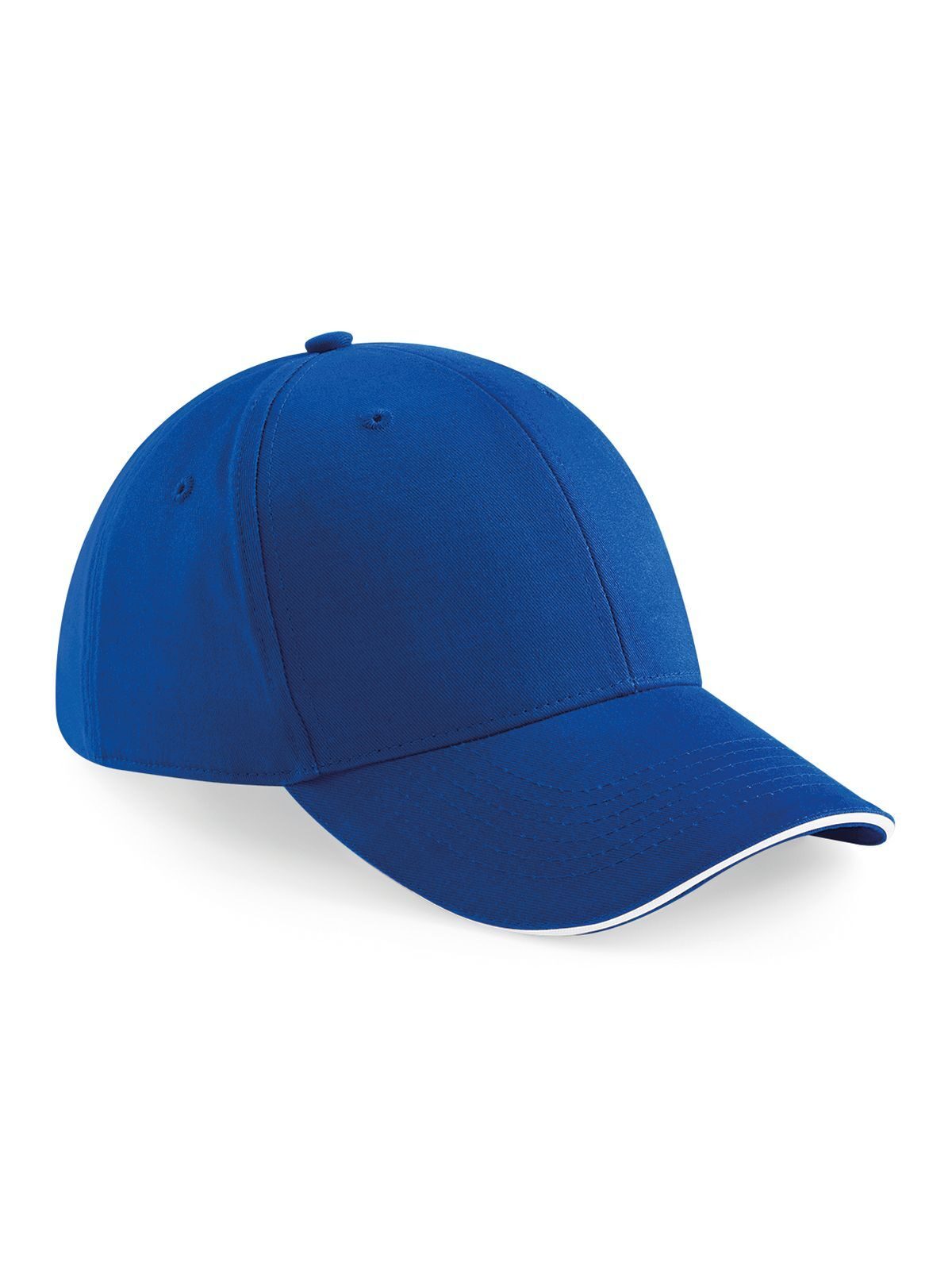 Casquette Athleisure à 6 panneaux - Blanc royal éclatant