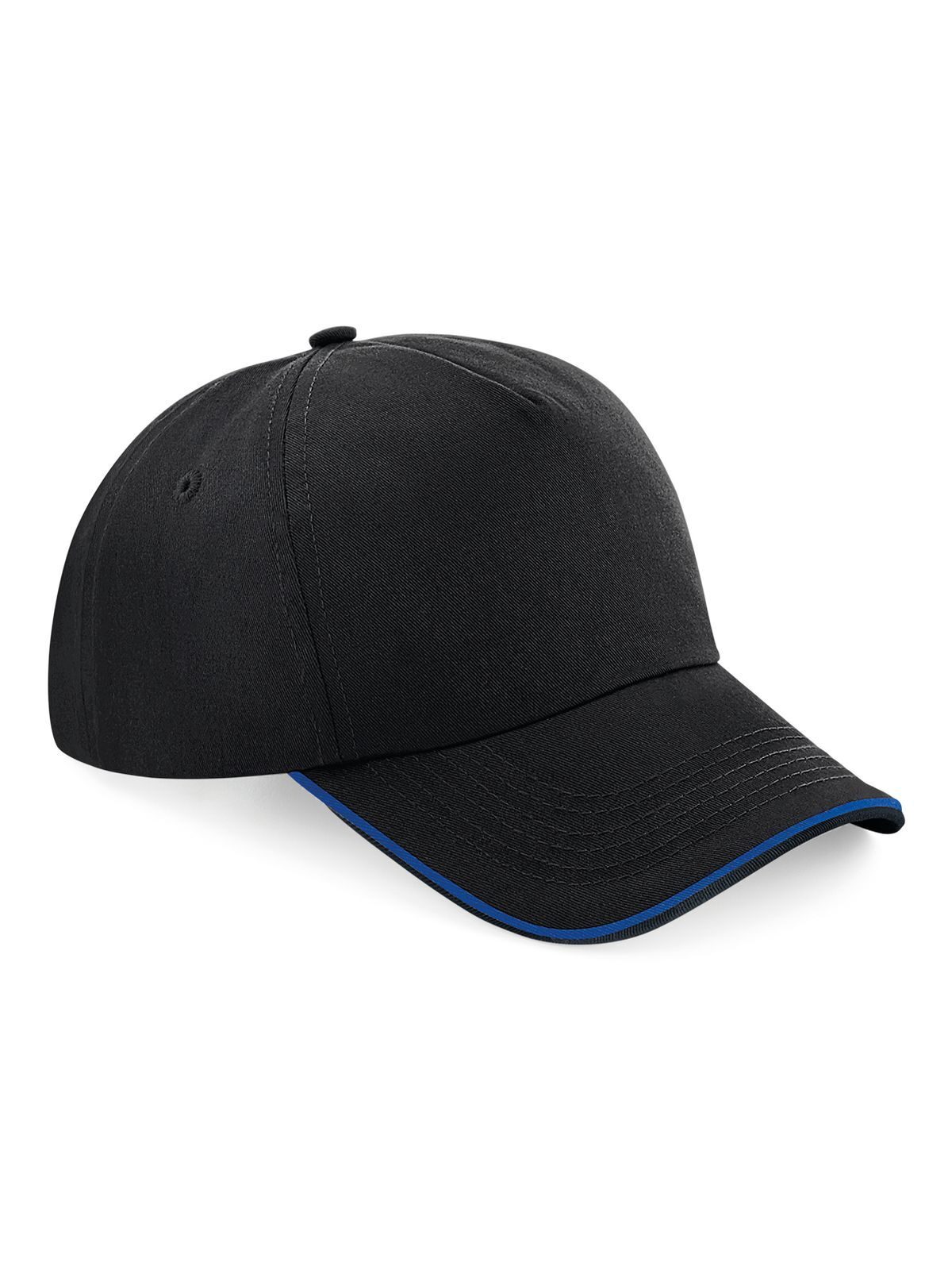 Capuchon de panneau Aut 5 - Pic tubulaire - Noir/bleu roi éclatant