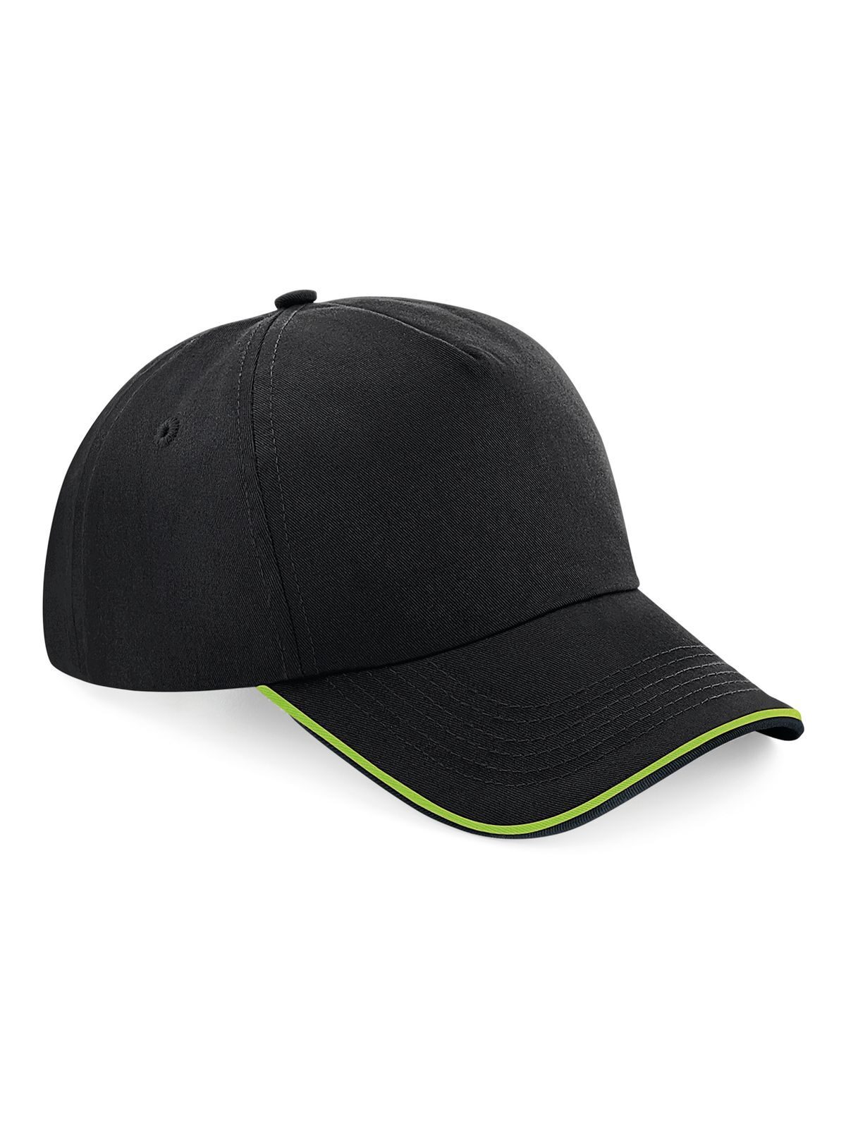 Capuchon de panneau Aut 5 - Pic tubulaire - Noir/vert citron
