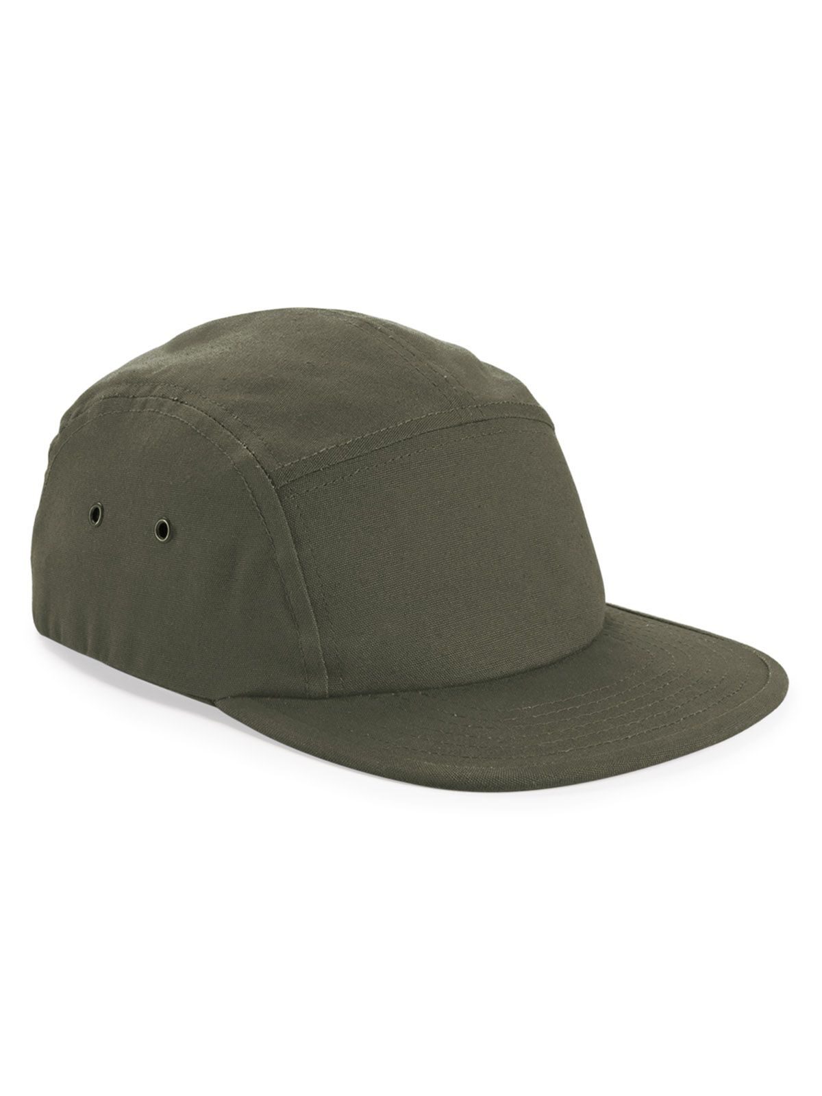 Casquette en toile à 5 panneaux - OLI - Olive Green