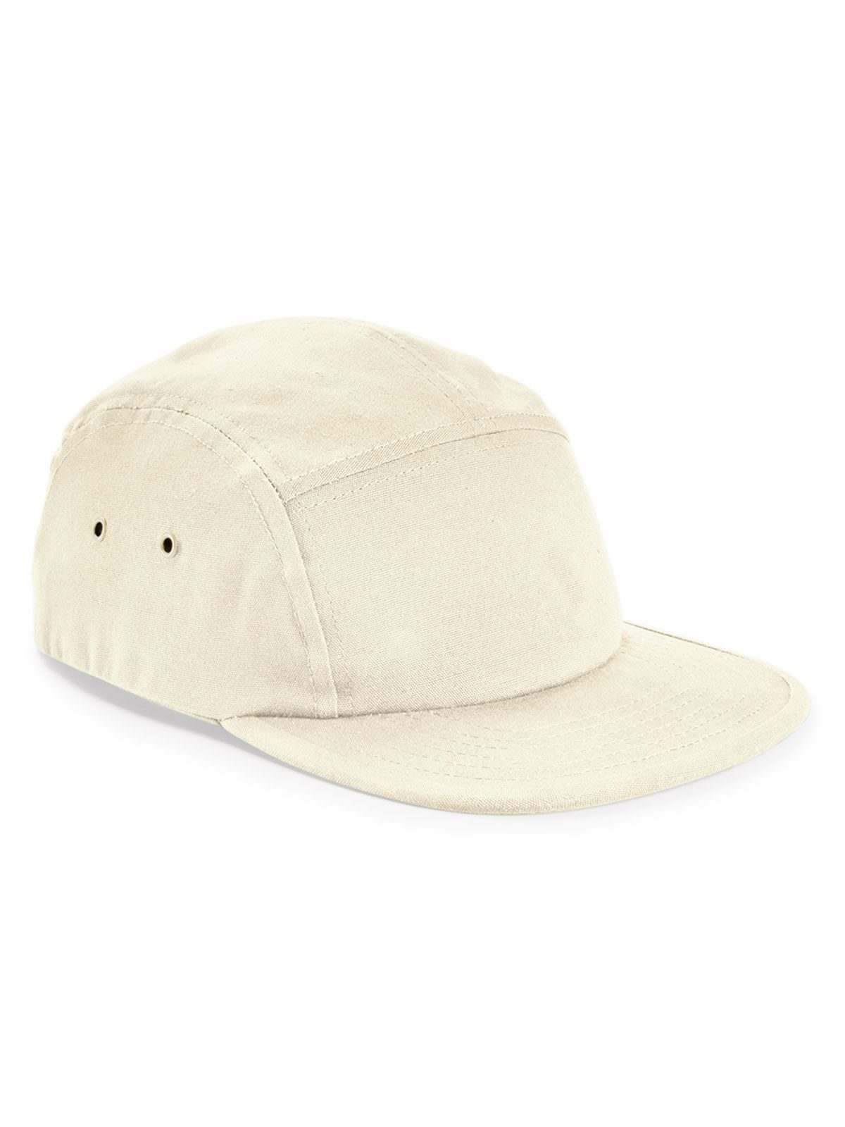 Casquette en toile à 5 panneaux - NAT - Natural