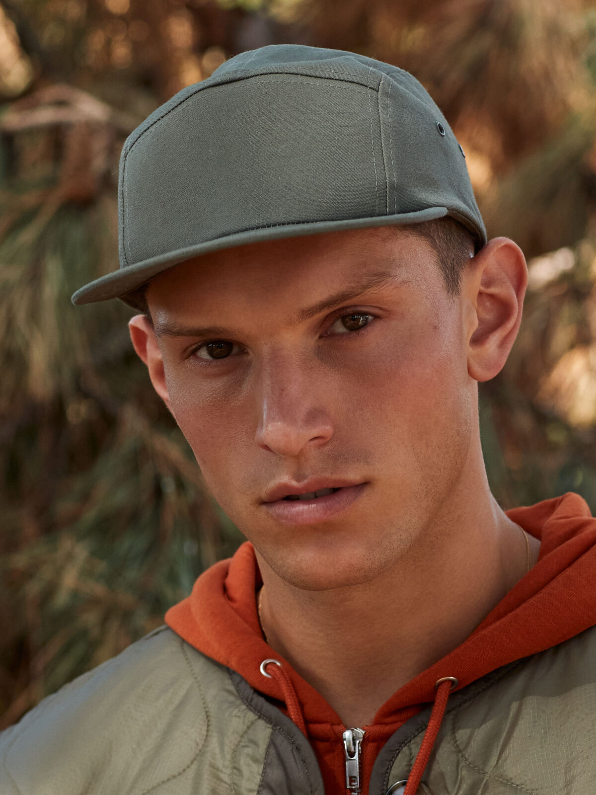 Casquette en toile à 5 panneaux