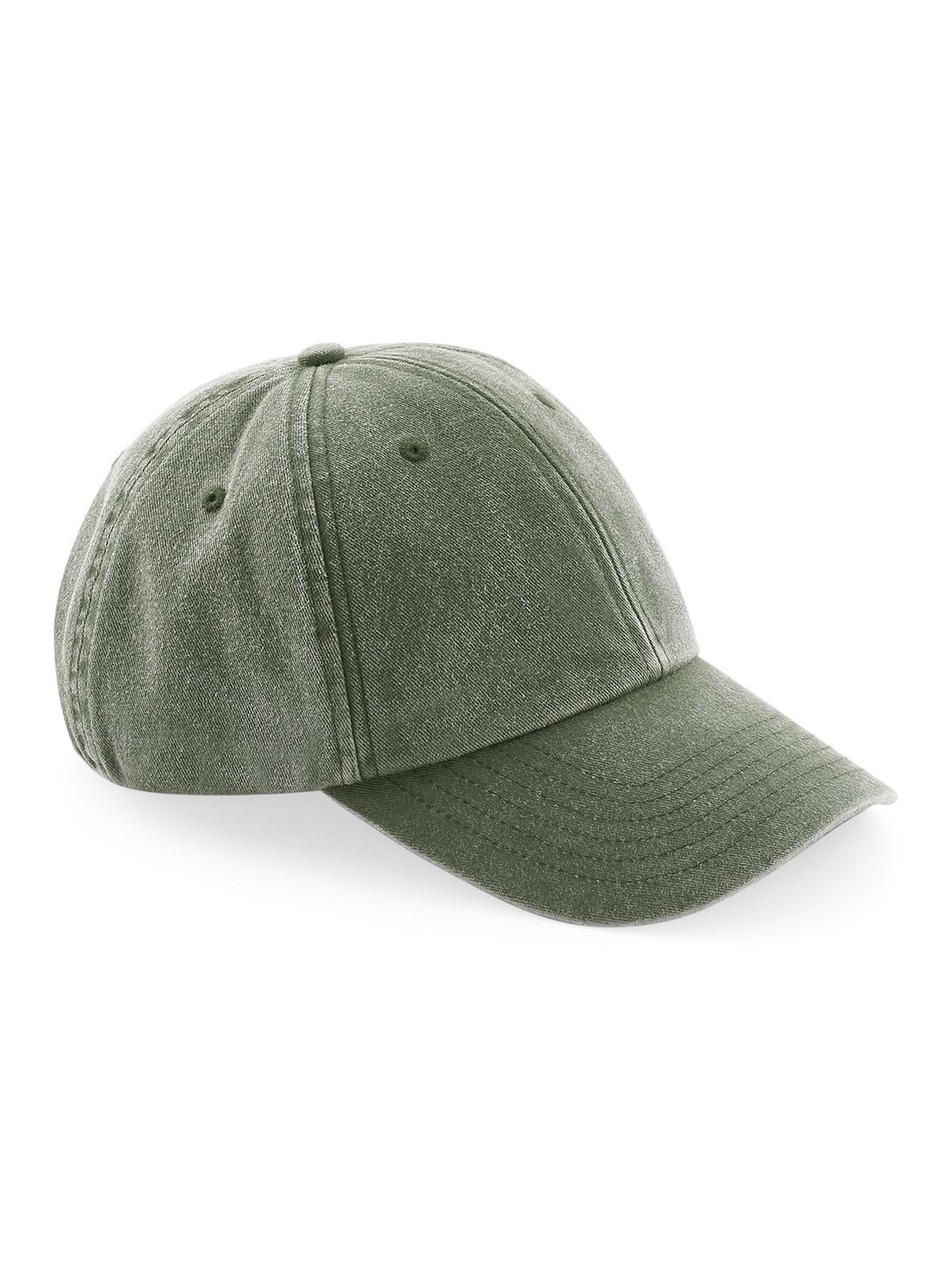 Casquette vintage à profil bas - VOL - Olive vintage